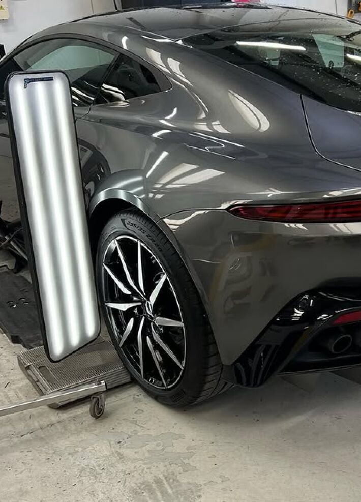 Aston Martin Dent Repair at HQ